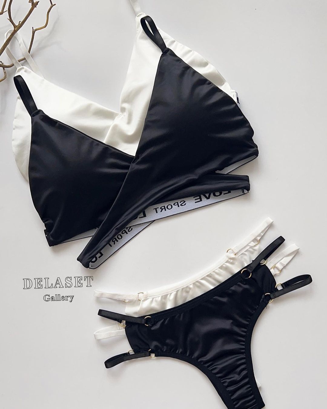 Criss-Cross Wrap Bralette